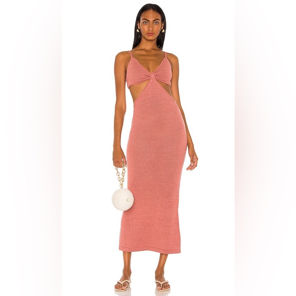 Cult Gaia Serita Cut-Out Bodycon Dress in Jaipur